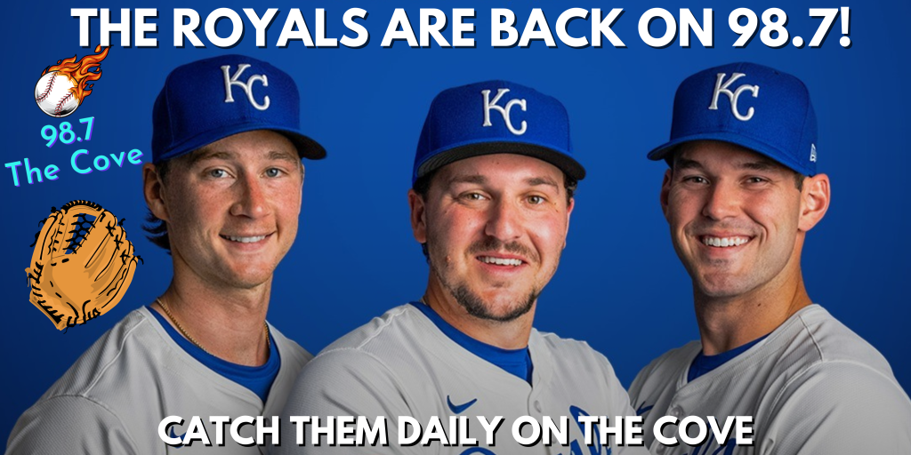 Kansas City Royals Play Here On 98.7 The Cove